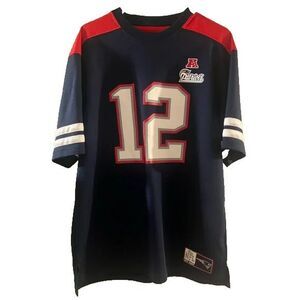 Tom Brady New England Patriots AFC East #12 Jersey Men’s Large - EUC